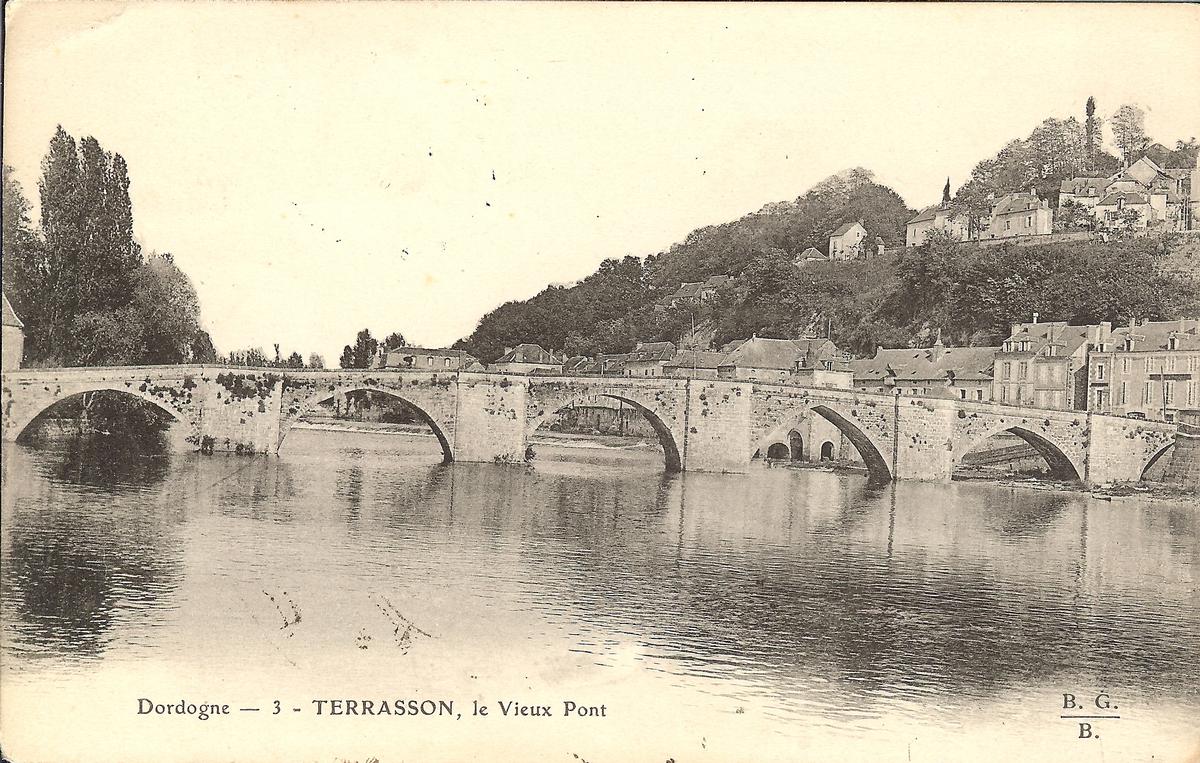 Alte Vézèrebrücke Terrasson-la-Villedieu 