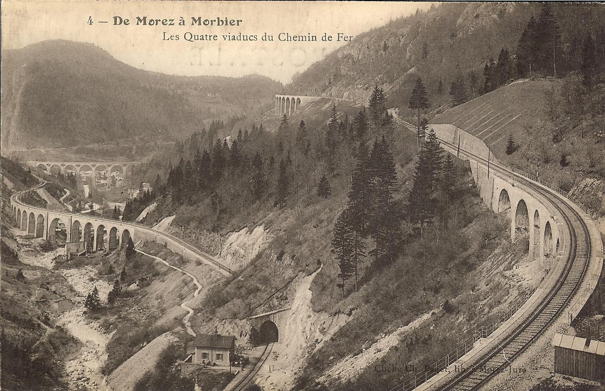 Eisenbahnstrecke Andelot - La Cluse 