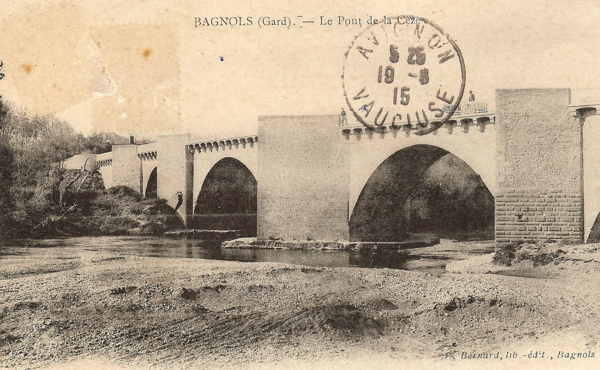 Pont sur la Cèze 