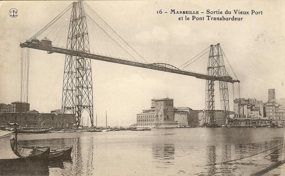 Transporterbrücke in Marseille 