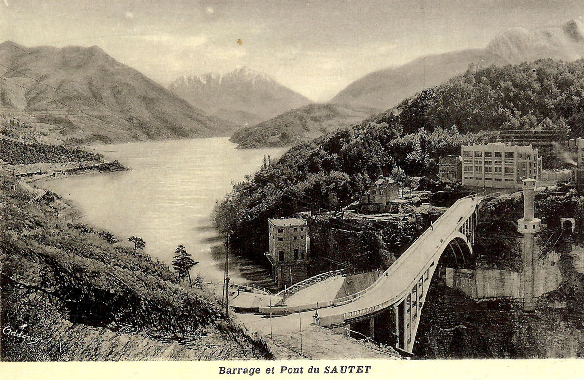 Le Sautet Dam 