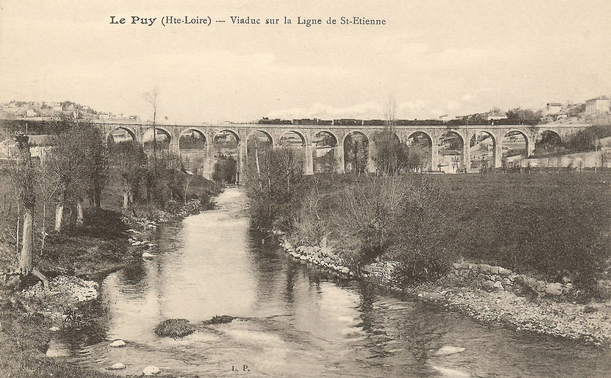 Eisenbahnviadukt Le Puy-en-Velay 