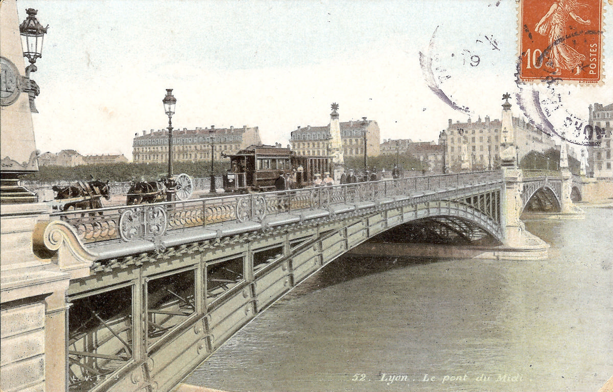 Pont du Midi (Lyon, 1891) | Structurae