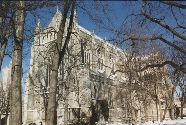 University Chapel sur le campues de l'Université de Princeton 