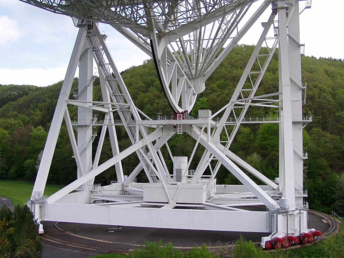Radioteleskop Effelsberg - Drehgestell 