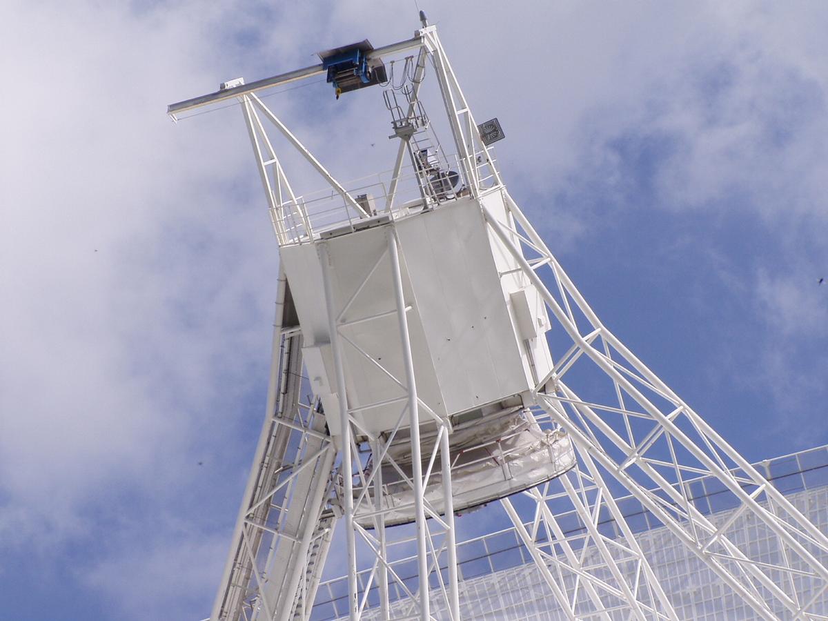 Radioteleskop Effelsberg - Primärfokus 