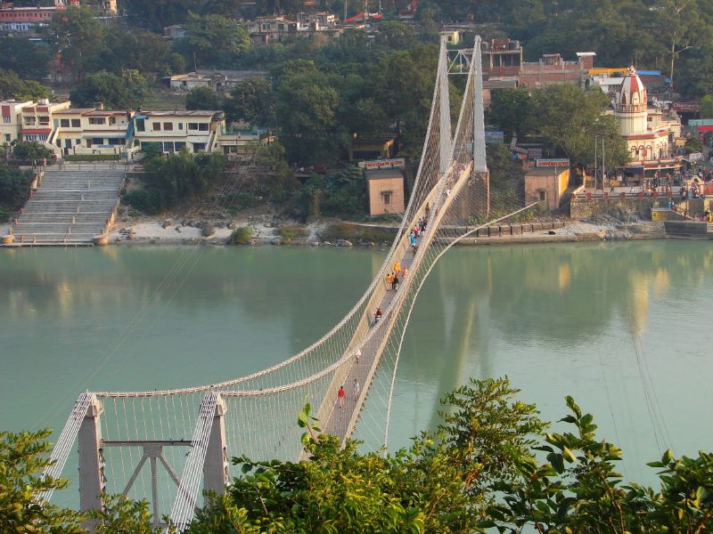 Ram Jhula Suspension Bridge 
