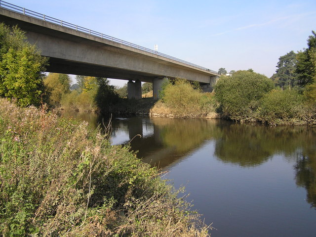 A5 Shrewsbury Bypass Bridge 