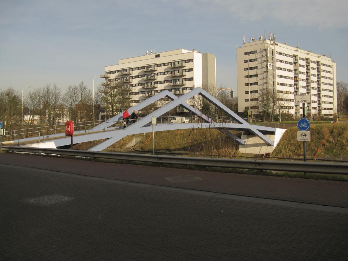 Geh- und Radwegbrücke Brugse Vaart 