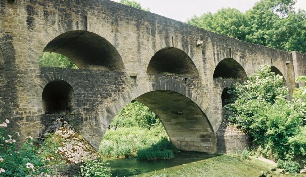 Tauberbrücke in Rothenburg ob der Tauber 