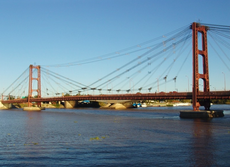 Hängebrücke in Santa Fe 