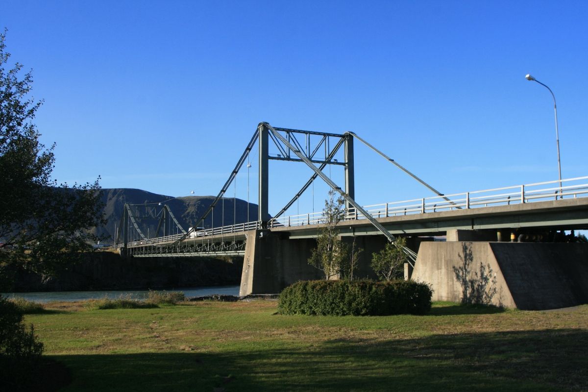 Pont suspendu de Selfoss 