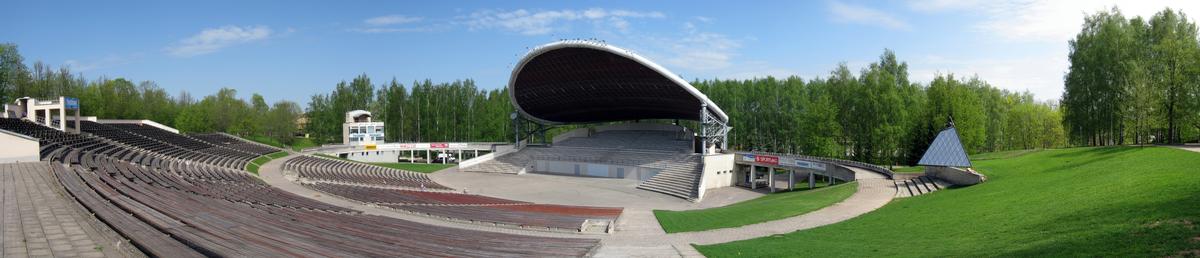 Tribune du festival de la chanson de Tartu 