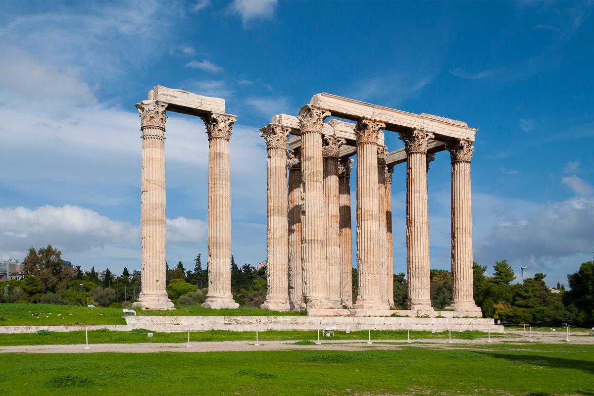 Tempel des olympischen Zeus 