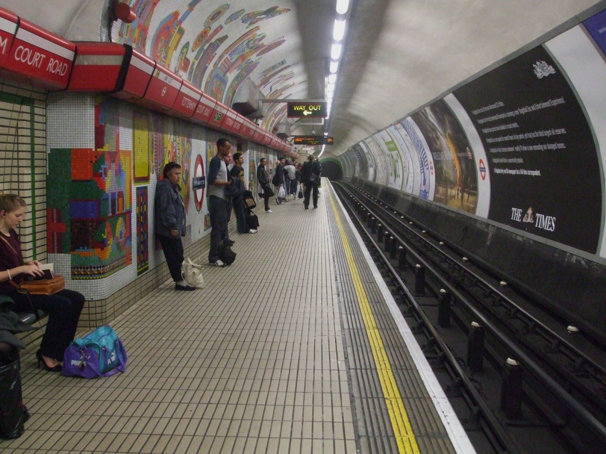 Tottenham Court Road Underground Station 