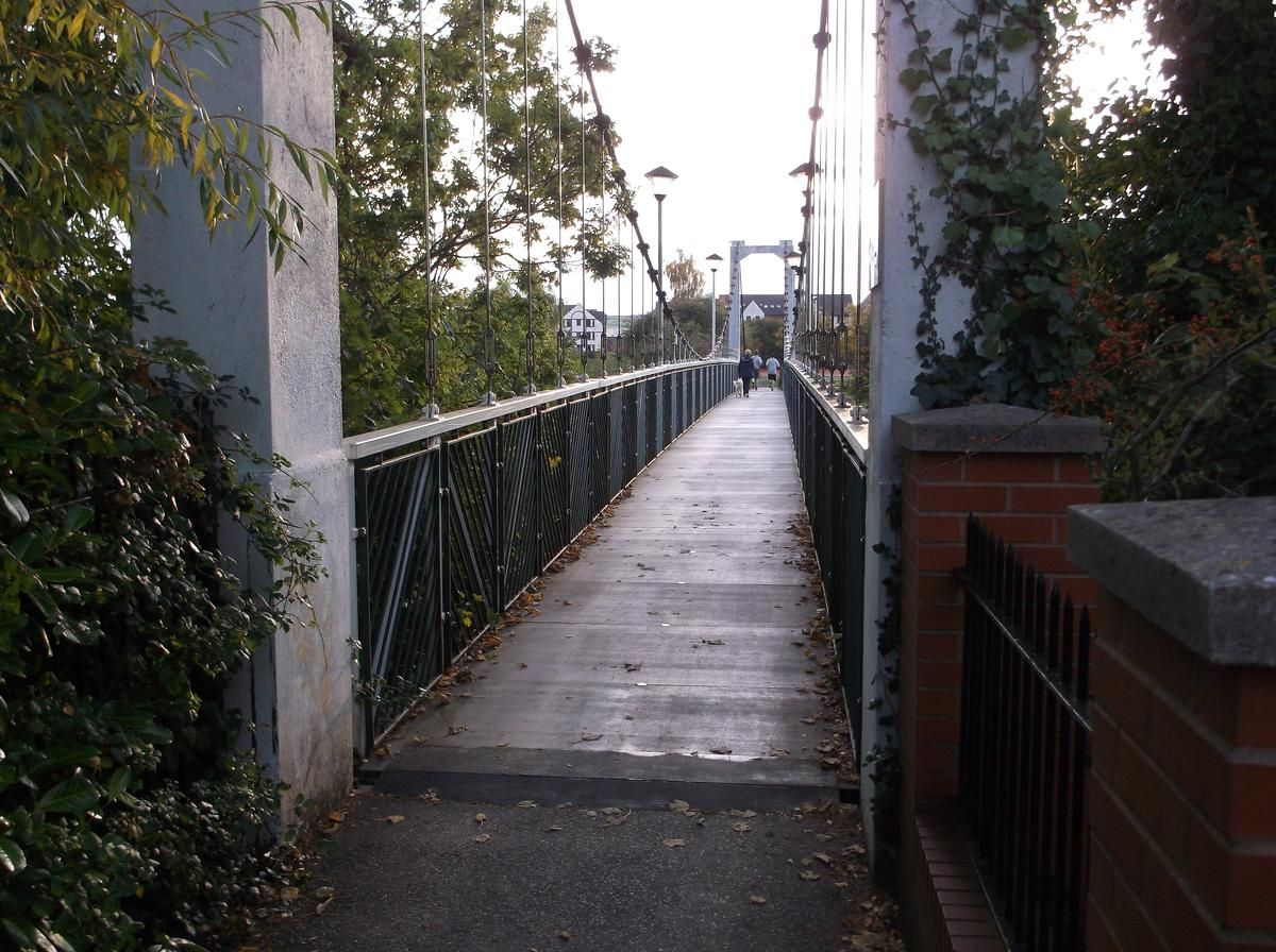 Trews Weir Suspension Bridge 