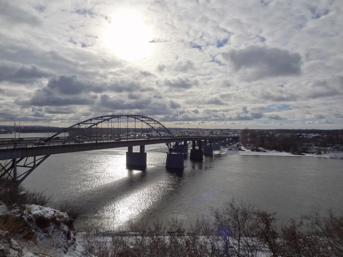 Ufa Belaya River Bridge 