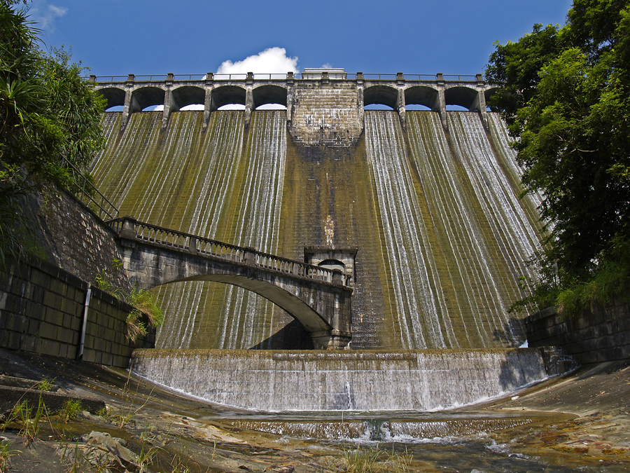 Dam of the Aberdeen Upper Reservoir 
