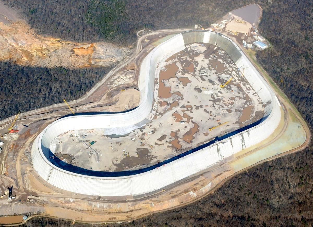Taum Sauk Upper Reservoir Dam 