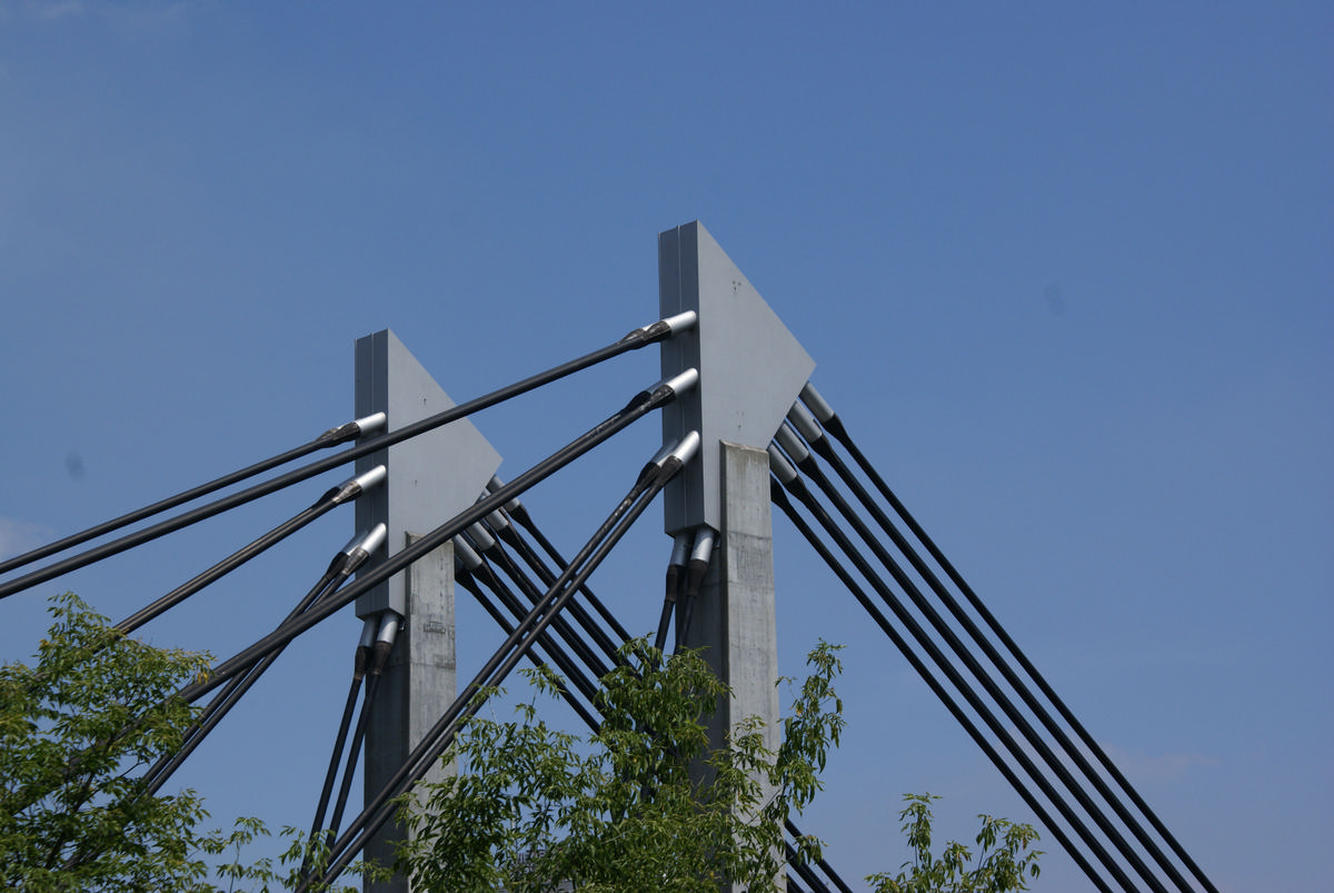 Brücke der U6 über den Donaukanal, Wien 