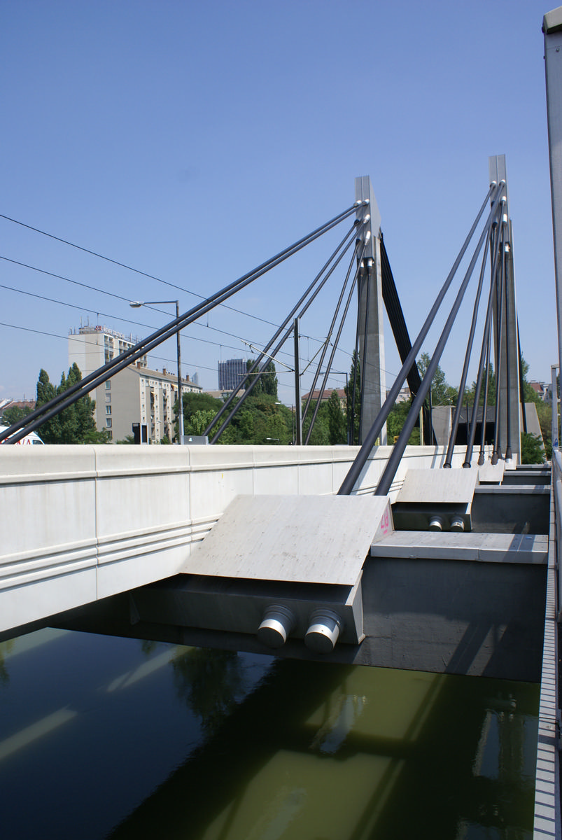Pont de l'U6 sur le canal du Danube, Vienne 