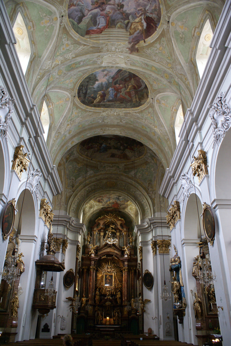 Mariahilfer Kirche, Vienne 