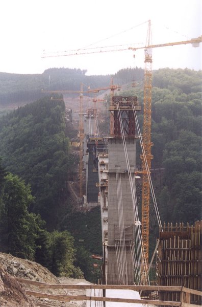 Bridge over the Wilde Gera Valley 