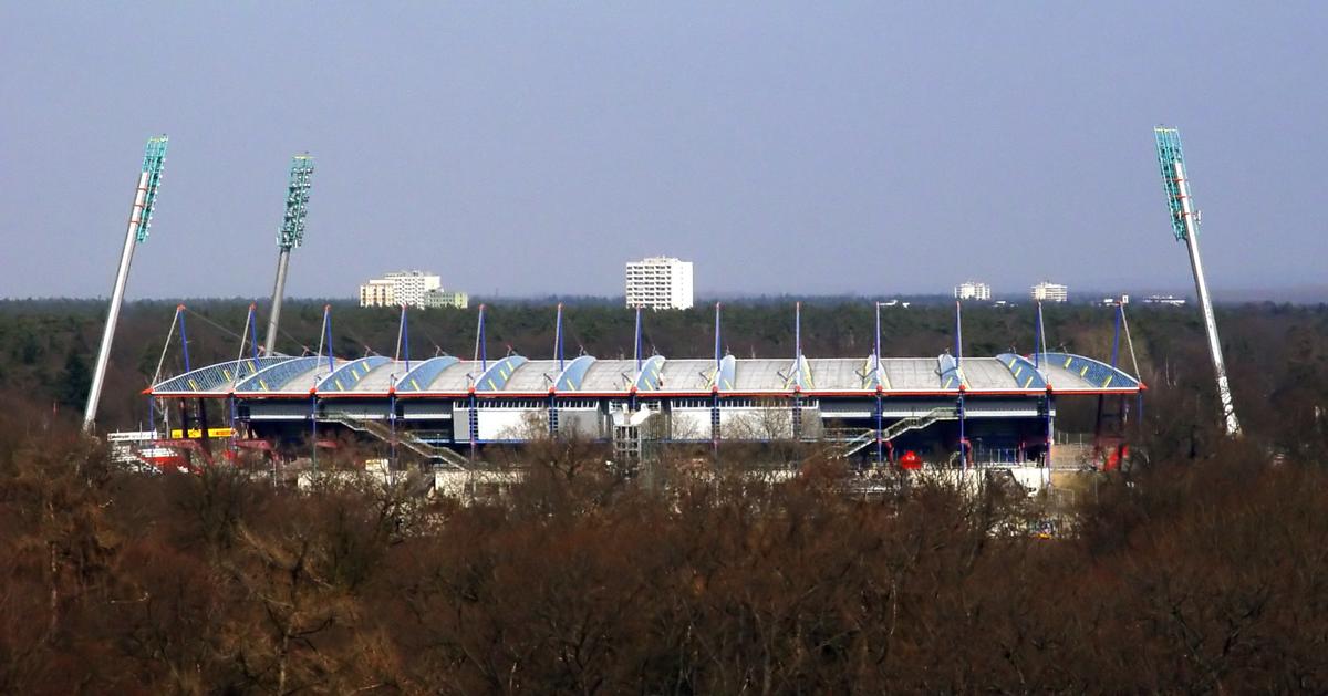 Main Roof at the Wildpark Stadium 