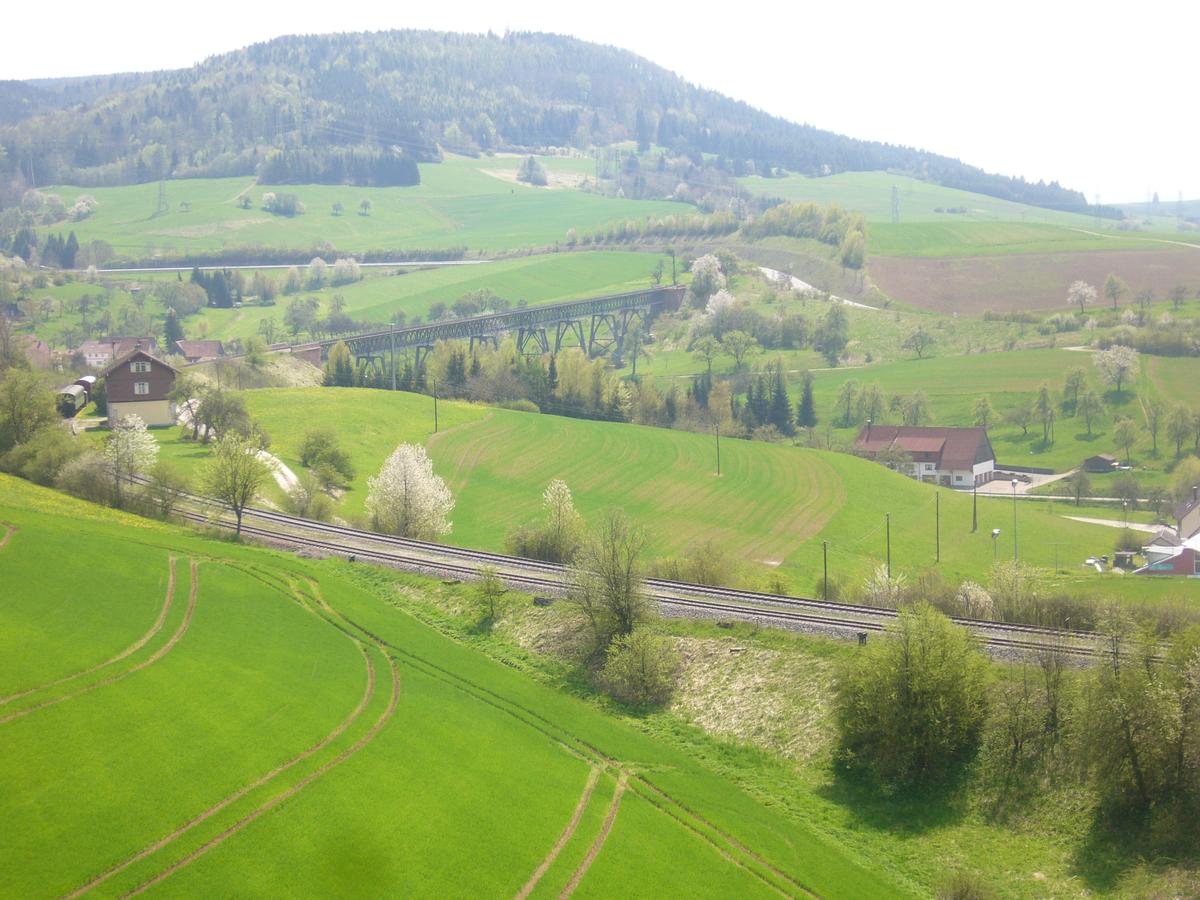 The Wutach Valley Railroad in Epfenhofen 