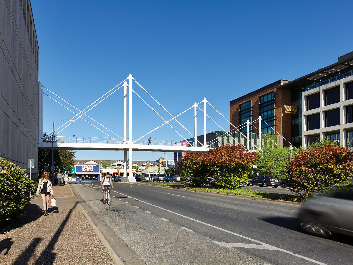 Moody Pedestrian Bridge 