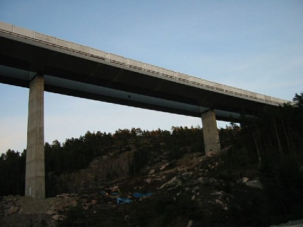 Neue Svinesund-Brücke
Vorlandbrücke auf schwedischer Seite 