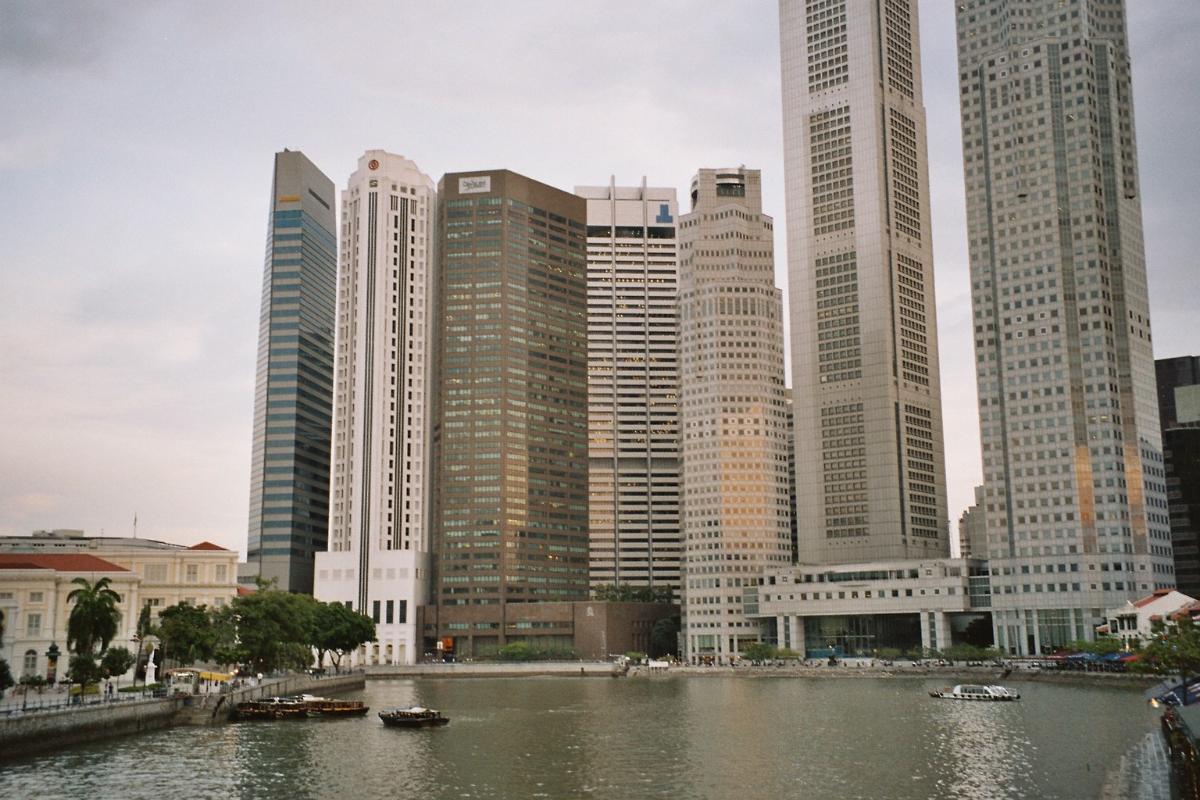 Buildings around Raffles Place, Singapore 