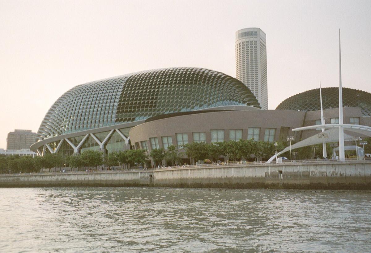 Esplanade-Theatres on the Bay Bridge, Singapur 