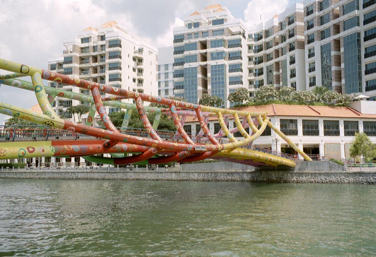 Alkaff Bridge, Singapur 