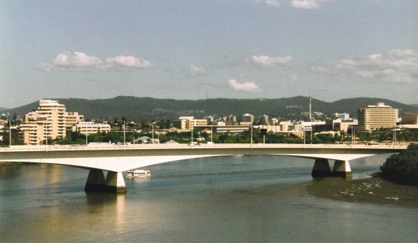 Captain Cook Bridge, Brisbane, Australien 