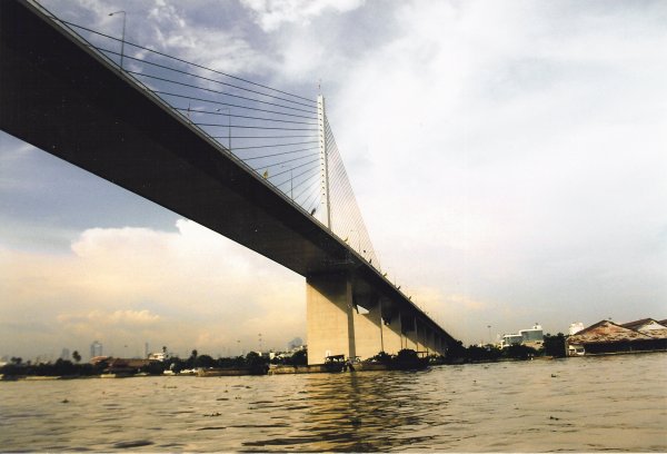 Pont Rama IX à Bangkok 