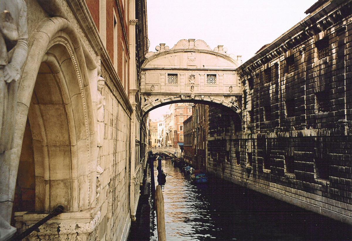 Bridge of Sighs, Venise 