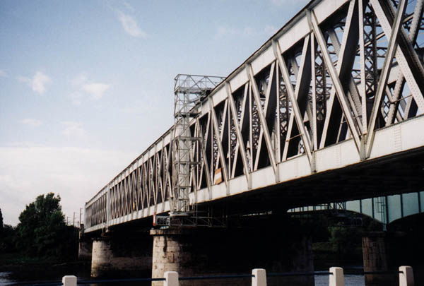 Pont ferroviaire d'Oissel, Seine-Maritime 