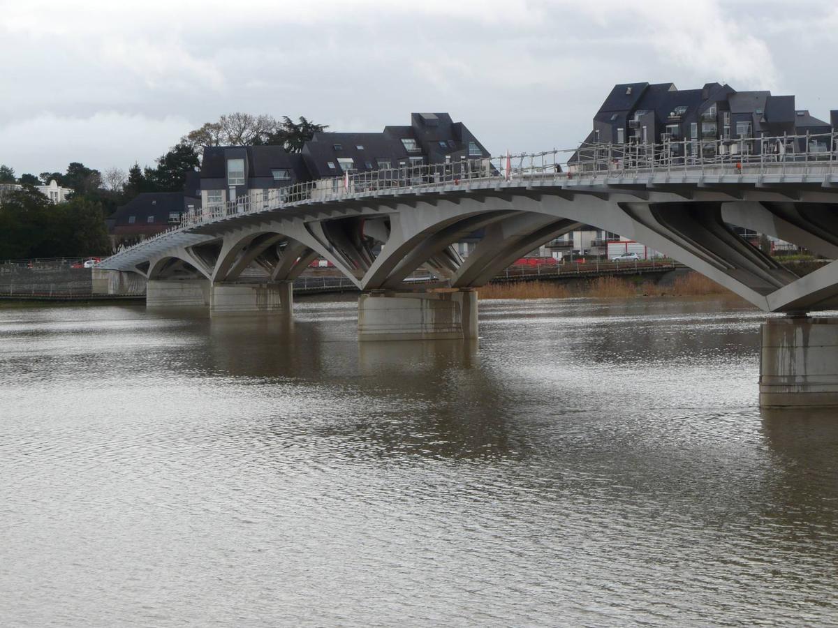 Vue d'ensemble depuis l'amont rive gauche 