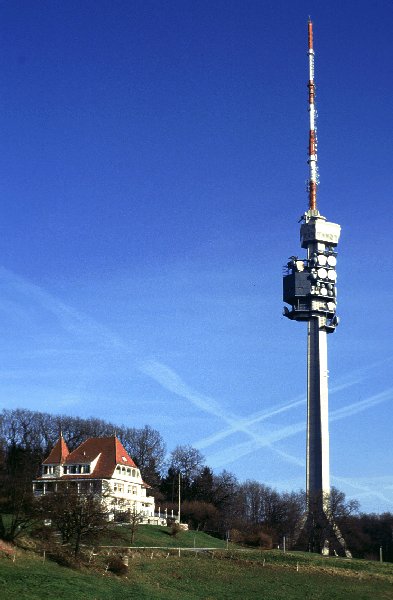 Saint Chrischona Transmission Tower, Basel, Switzerland 