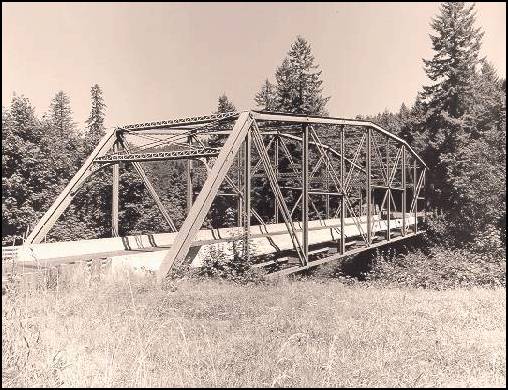 Bull Run River Bridge, Clackamas, Oregon 