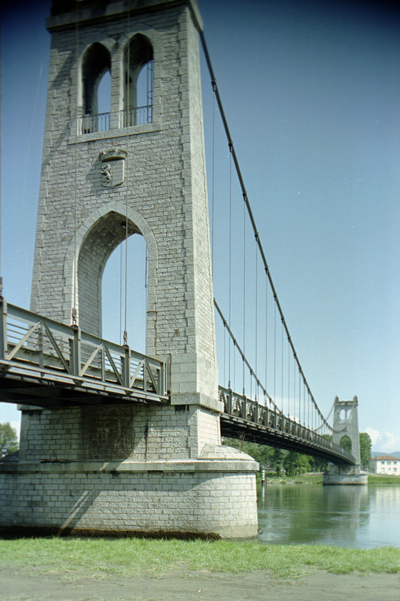 La Voulte-sur-Rhône Suspension Bridge 