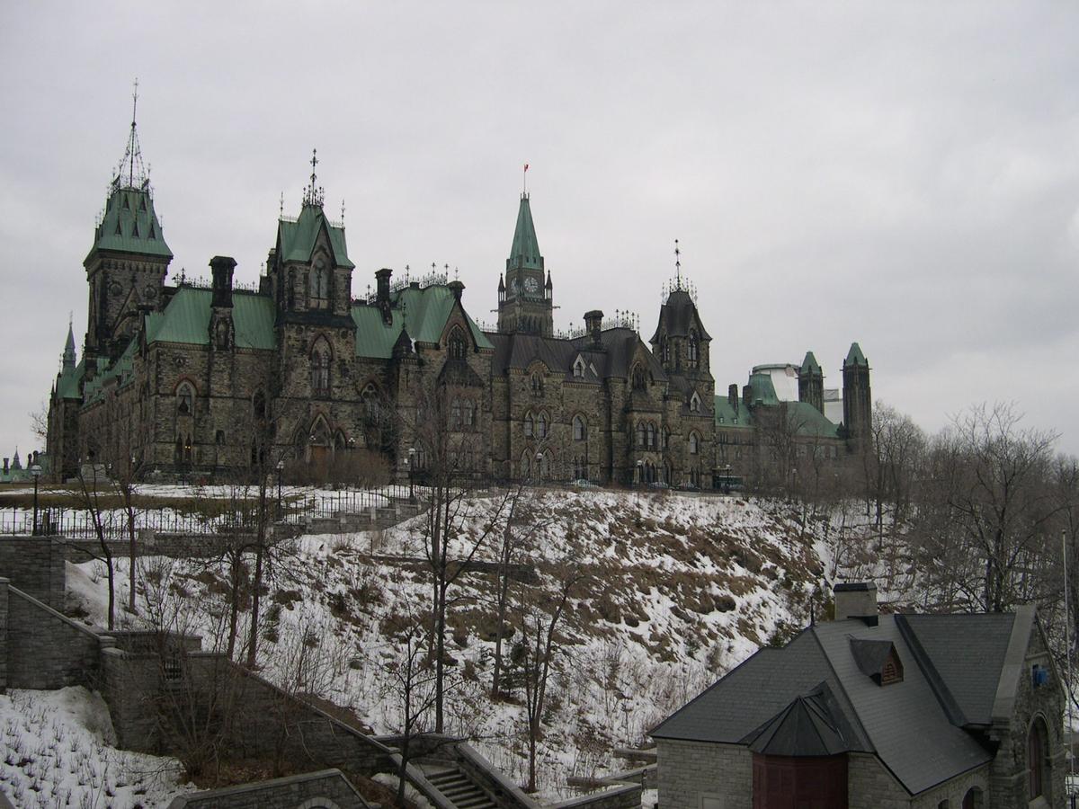Kanadisches Parlament, Ottawa, Ontario, KanadaOstgebäude 