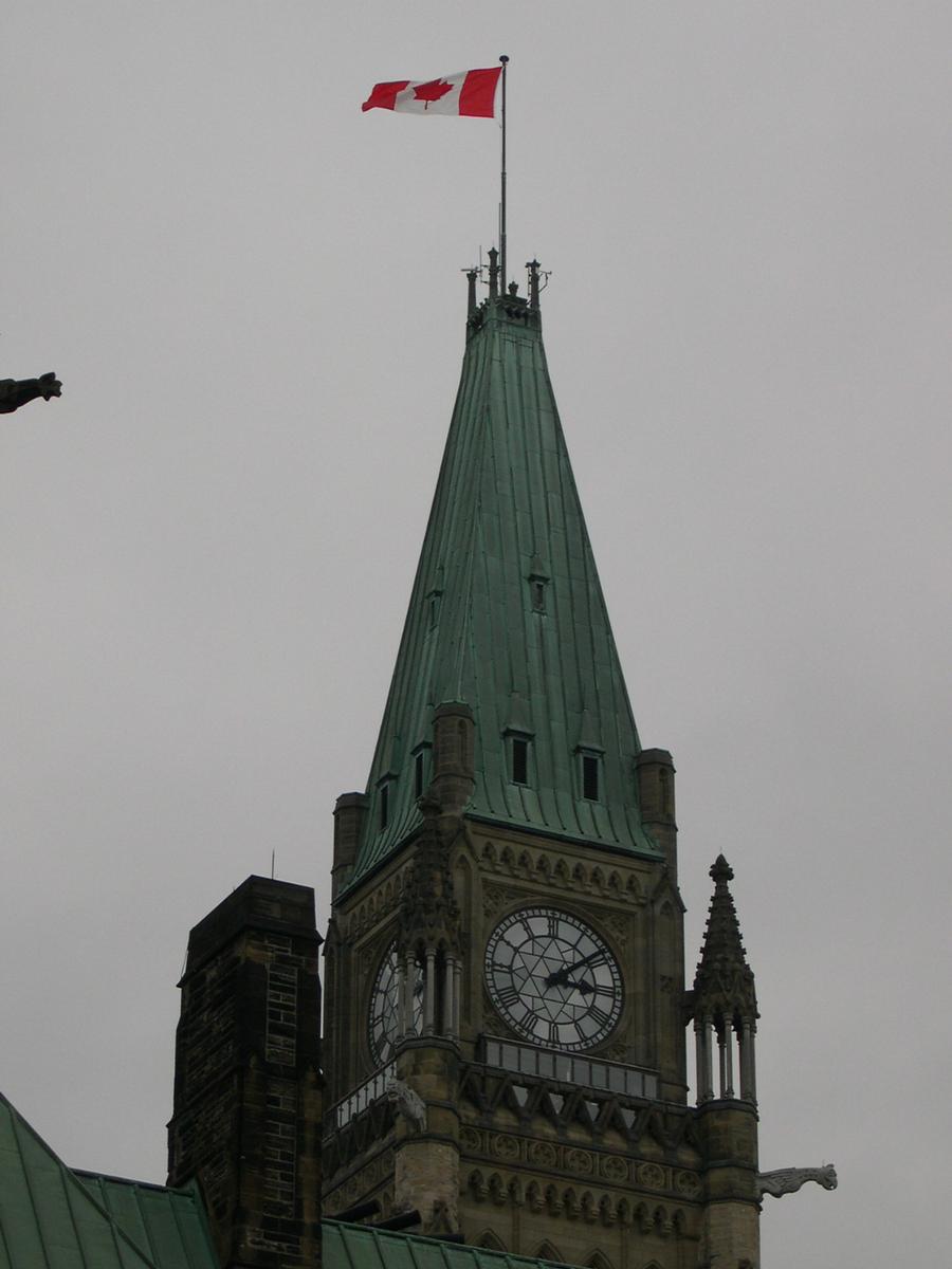 Parlement Edifice du centre (Tour de la Paix) - Ottawa - Ontario - Canada 