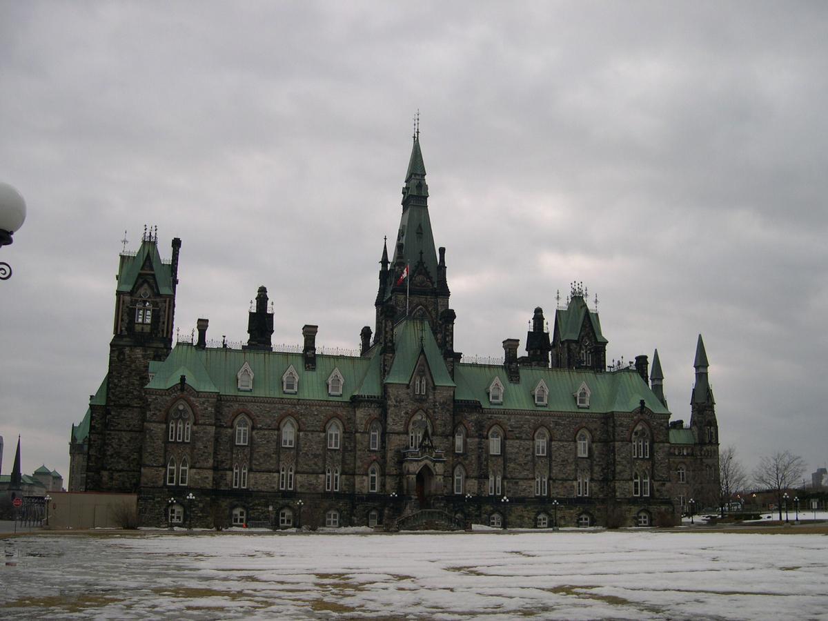 Parlement du Canada Edifice de L'Ouest - Ottawa - Ontario - Canada 