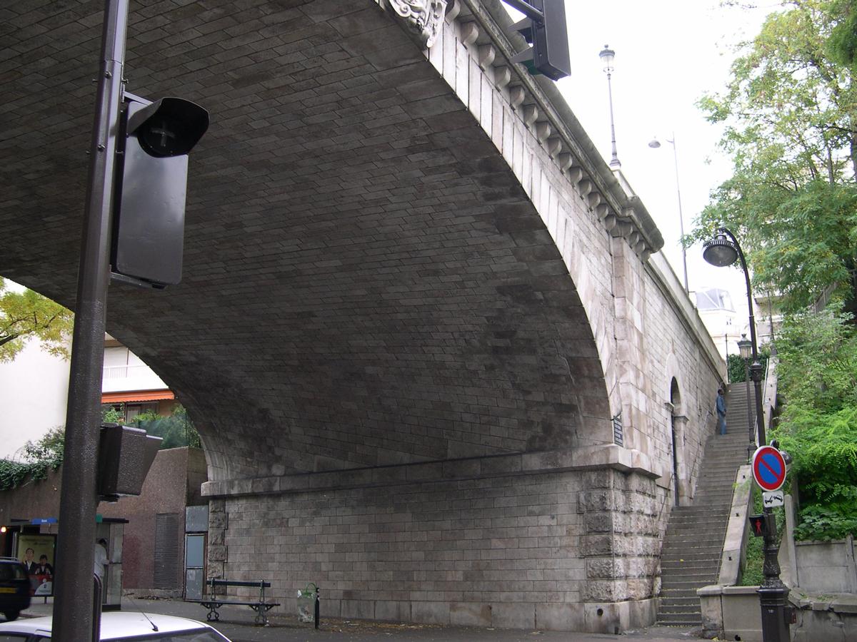 Pont de la Rue Charles Renouvier, Paris 