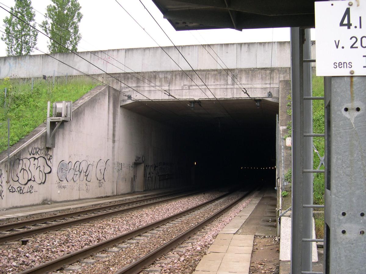 Tunnel de Limeil-Brévannes Limeil-Brévannes, Val-de-Marne (94), Ile de France, France Entrée Nord du Tunnel (Valenton)