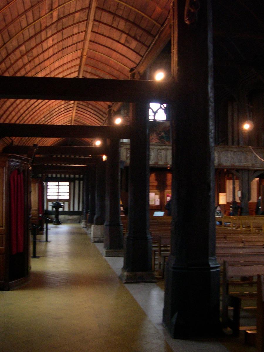 Eglise Sainte Catherine, Honfleur, Calvados (14), Basse-Normandie, France, Europe 