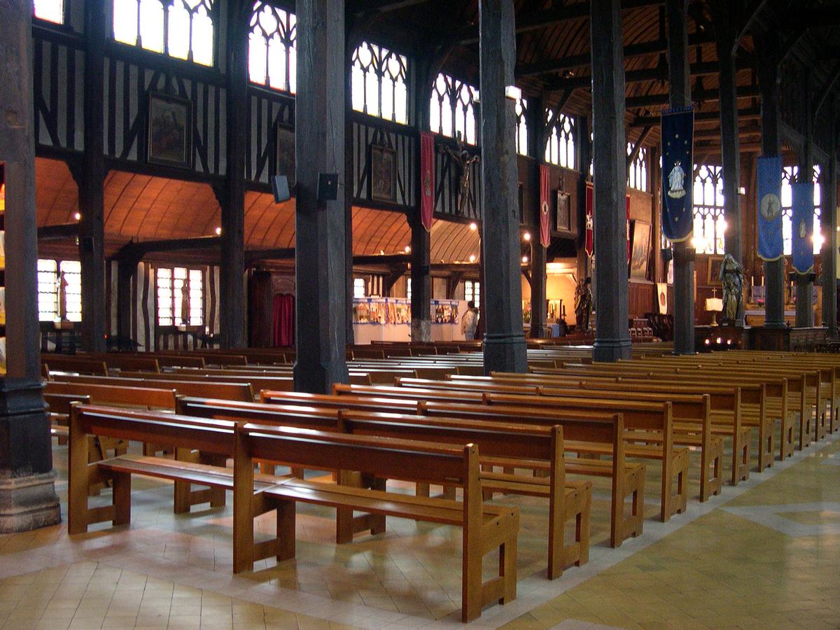 Eglise Sainte Catherine, Honfleur, Calvados (14), Basse-Normandie, France, Europe 