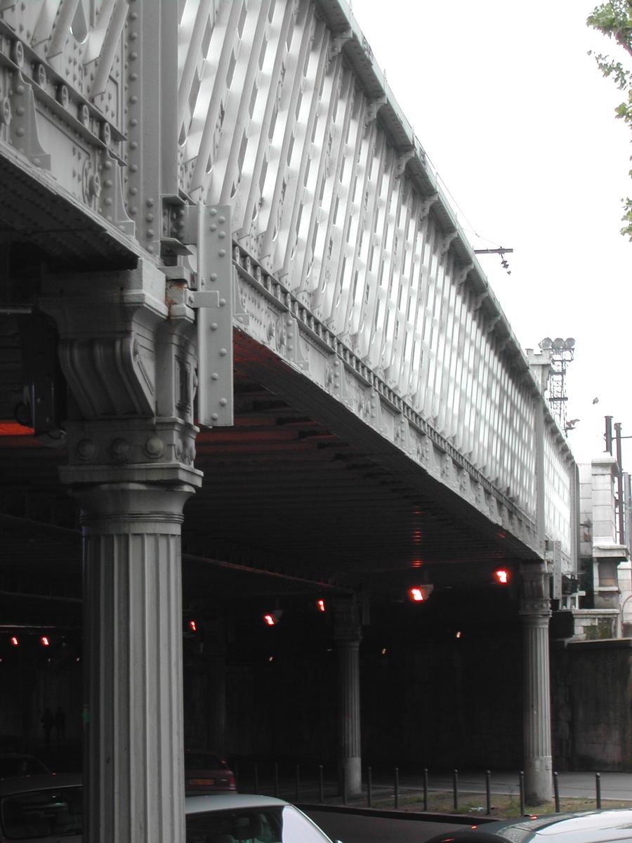 Ponts Ferroviaires du Boulevard de Bercy, 12eme Arrondissment, Paris, Ile de France, France, Europe 